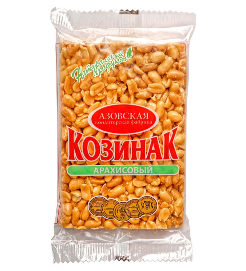 Козинак «Азовская кондитерская фабрика» из арахиса