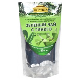 Чай «Конфуций» зеленый с гинкго